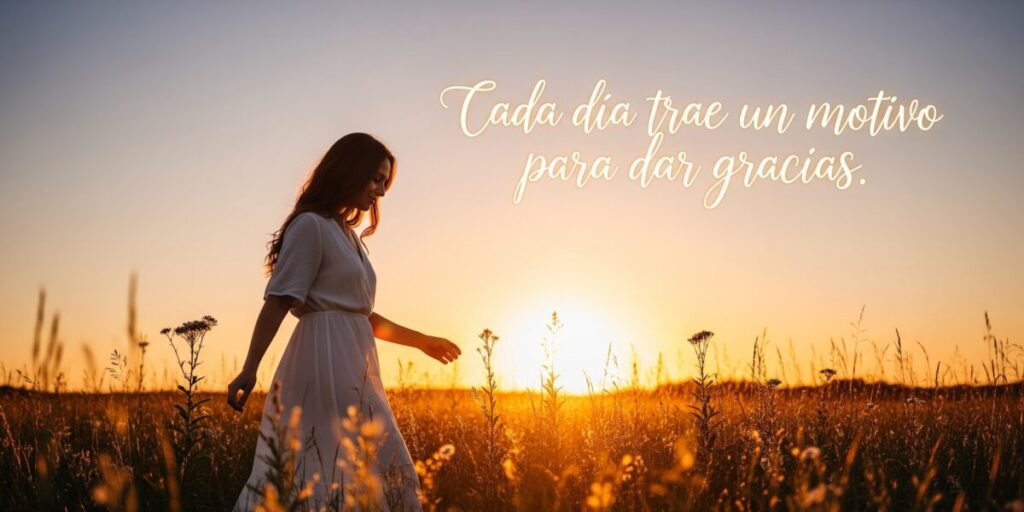 Frases de agradecimiento a la vida - cada dia trae un motivo para dar las gracias